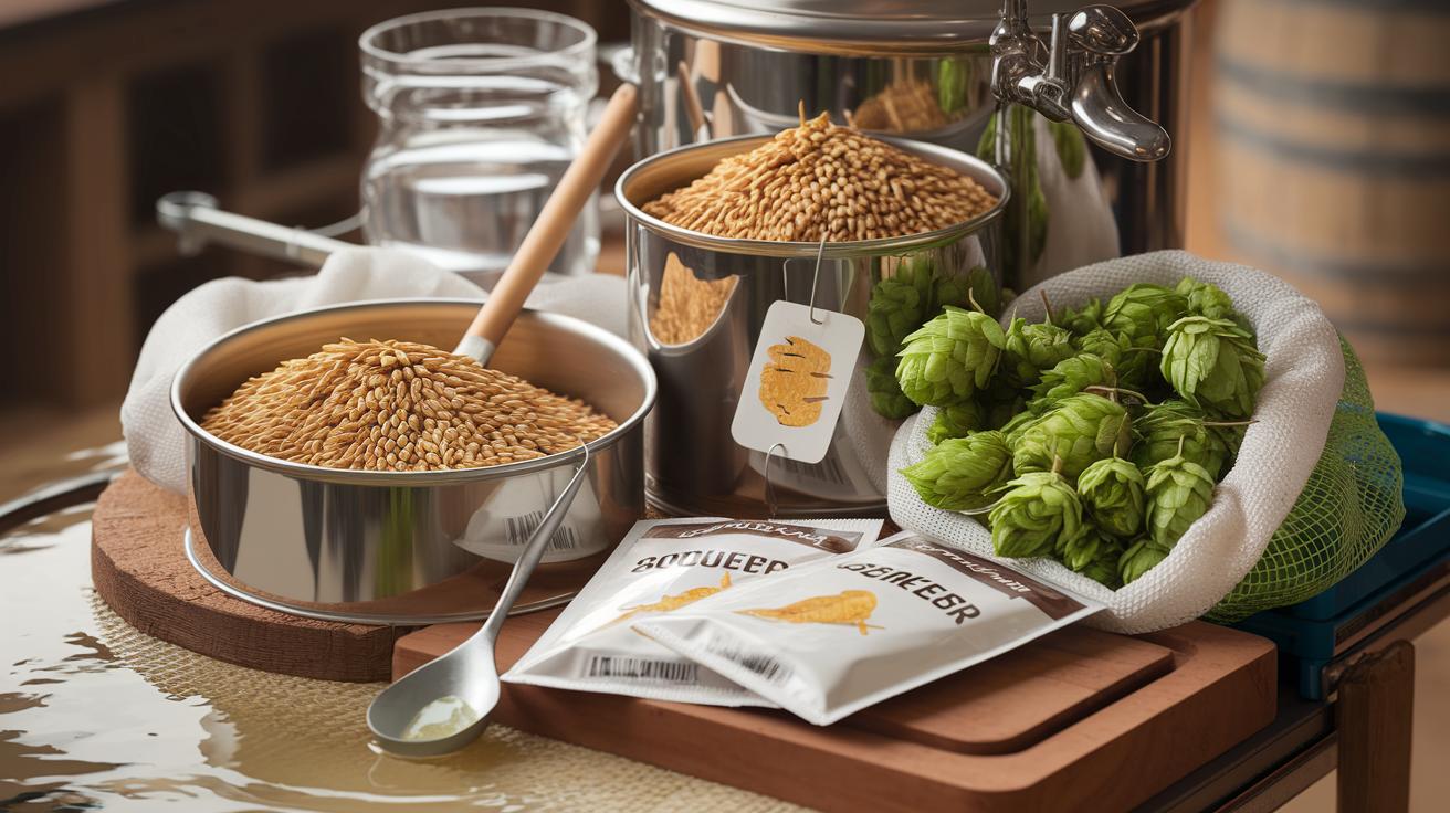 Jakie składniki są potrzebne do warzenia piwa?